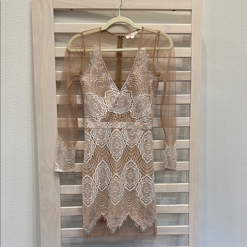 Sexy Lace V-Neck Dress